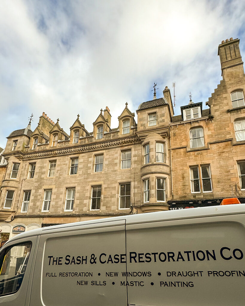 Sash & Case Window Restoration Edinburgh