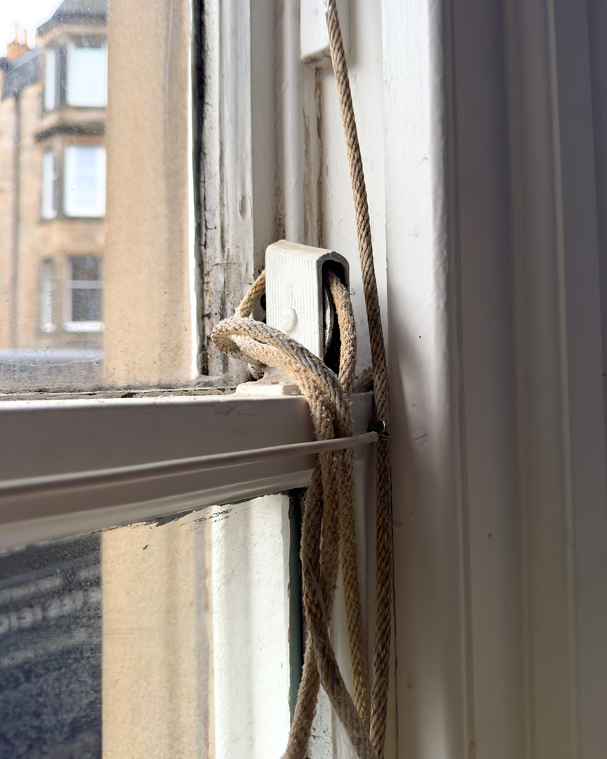 Sash & Case Window Rope Replacement Edinburgh